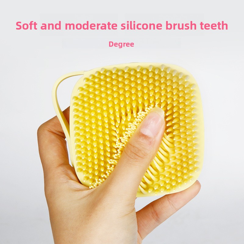 baby bath massage brush