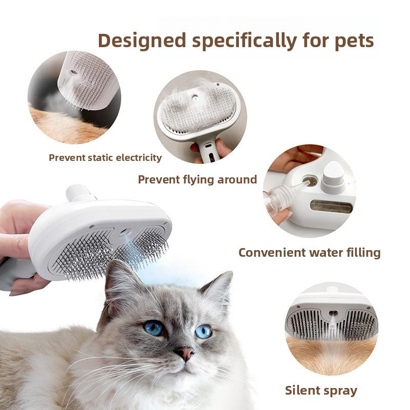 Gentle Grooming Pet Spray for Cats and Dogs - USB Rechargeable