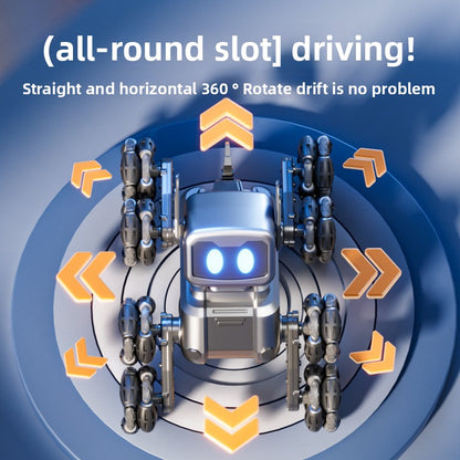 Eight-wheeled robot dog