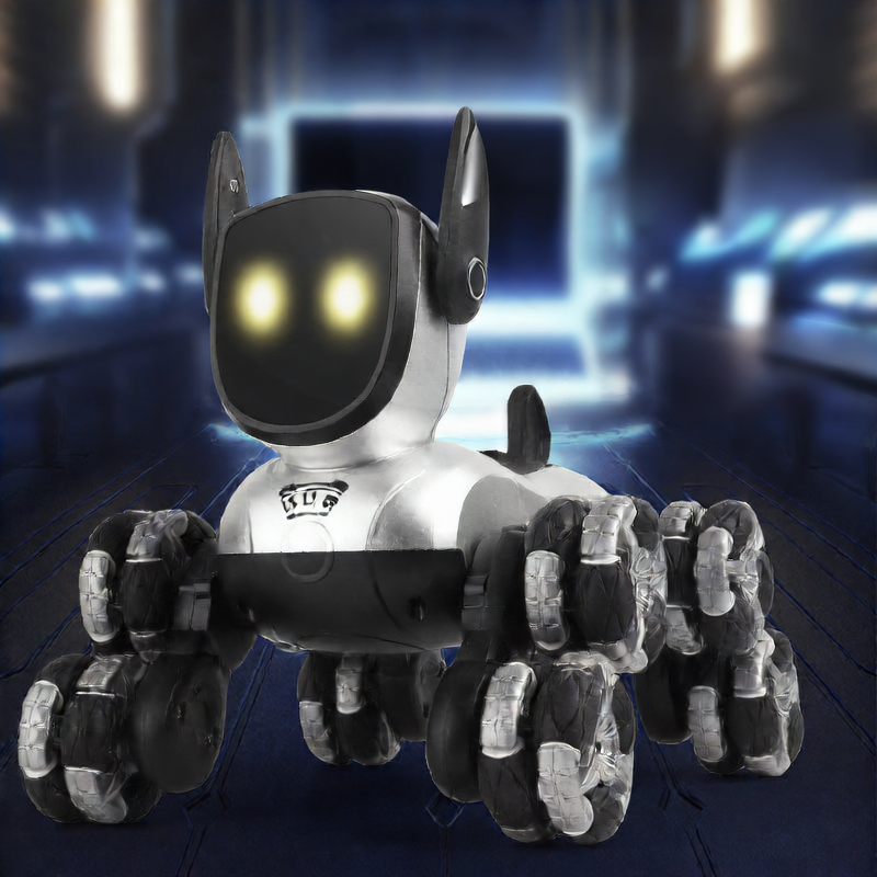 Intelligent eight-wheeled dog