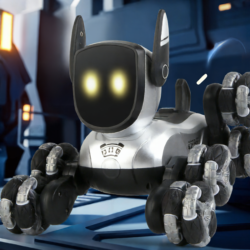 Intelligent eight-wheeled dog
