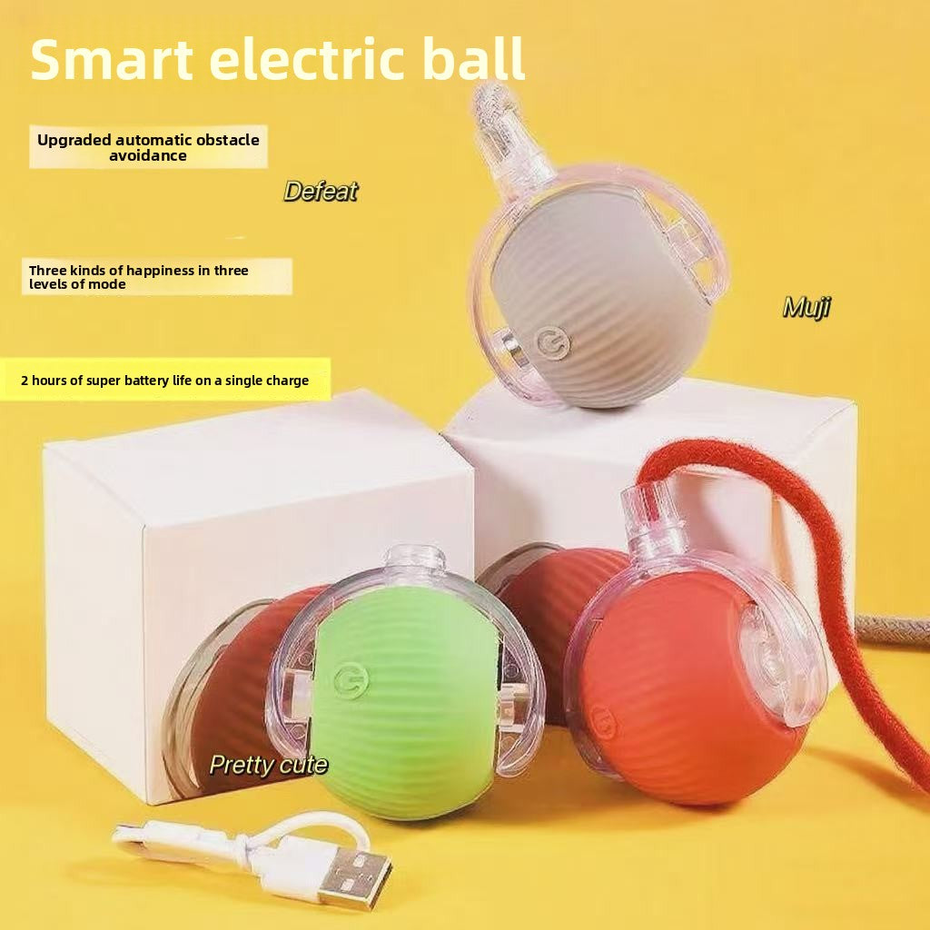 Automatic walking toy ball
