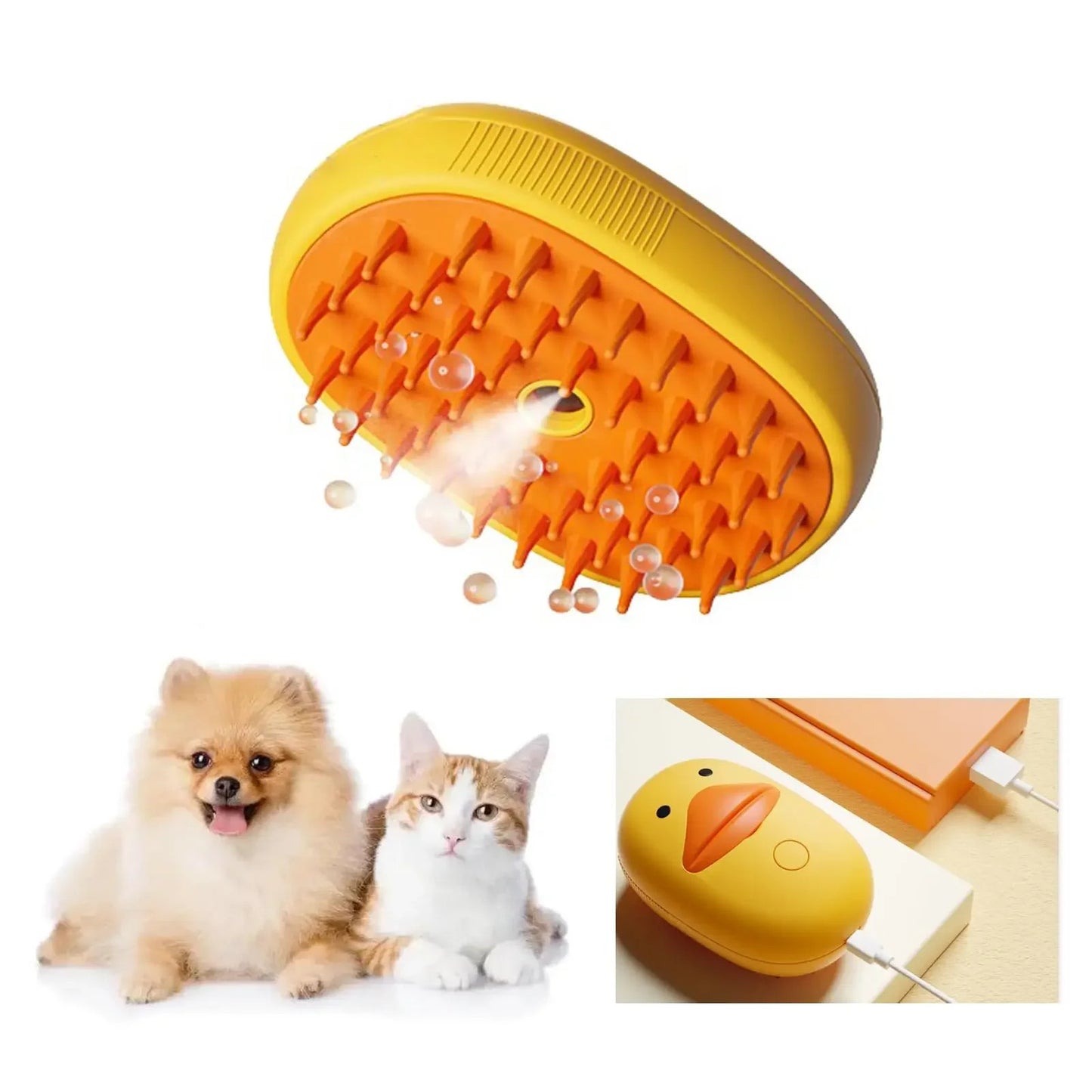 Gentle Grooming Pet Spray for Cats and Dogs - USB Rechargeable